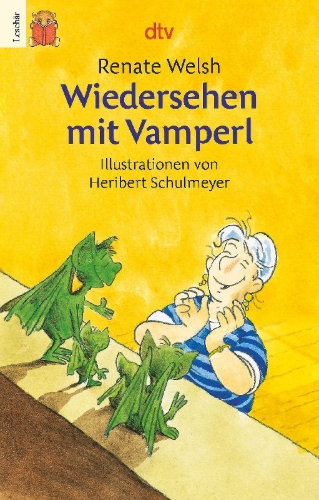 Buchcover und Innenansicht für das Buch: Wiedersehen mit Vamperl