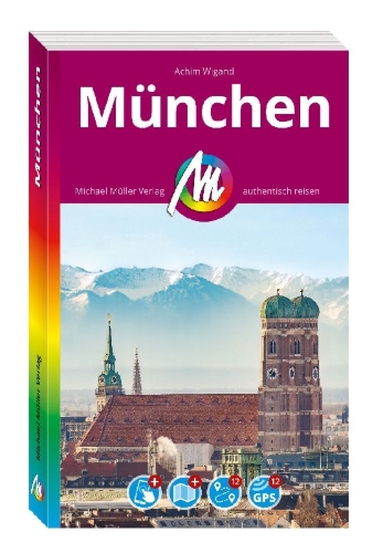 Buchcover und Innenansicht für das Buch: MICHAEL MÜLLER REISEFÜHRER München