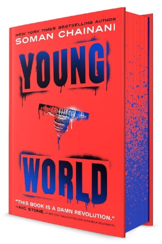 Buchcover und Innenansicht für das Buch: Young World