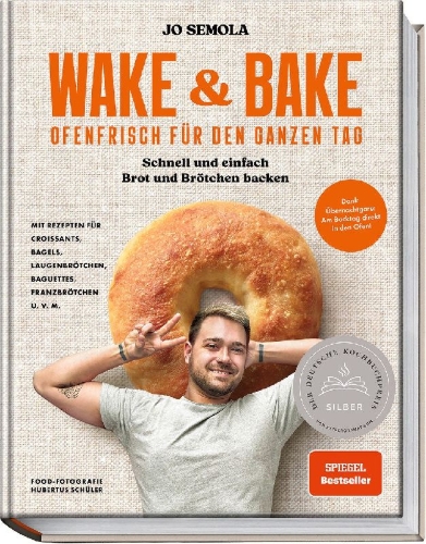 Buchcover und Innenansicht für das Buch: Wake & Bake