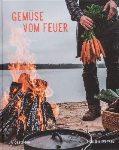 Buchcover und Innenansicht für das Buch: Grøn bålmad