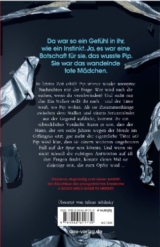 Buchcover und Innenansicht für das Buch: As Good as Dead