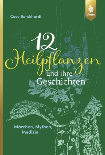 Buchcover und Innenansicht für das Buch: 12 Heilpflanzen und ihre Geschichten