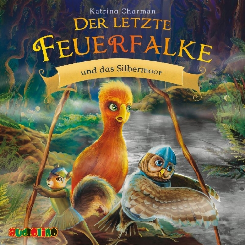 Buchcover und Innenansicht für das Buch: Der letzte Feuerfalke und das Silbermoor