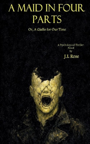 Buchcover und Innenansicht für das Buch: A Maid in Four Parts; Or, A Giallo for Our Time