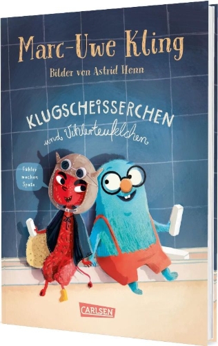 Buchcover und Innenansicht für das Buch: Klugscheißerchen und Vehlerteufelchen