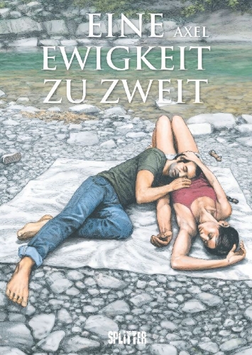Buchcover und Innenansicht für das Buch: L'éternité a deux