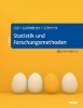 Buchcover und Innenansicht für das Buch: Statistik und Forschungsmethoden