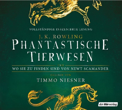 Buchcover und Innenansicht für das Buch: Fantastic Beasts and Where to Find Them (Bloomsbury Publishing)