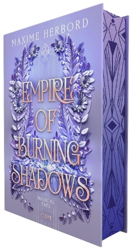 Buchcover und Innenansicht für das Buch: Empire of Burning Shadows (Magical Fate 1)