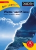 Buchcover und Innenansicht für das Buch: Dein Lesestart - Wetter und Klima
