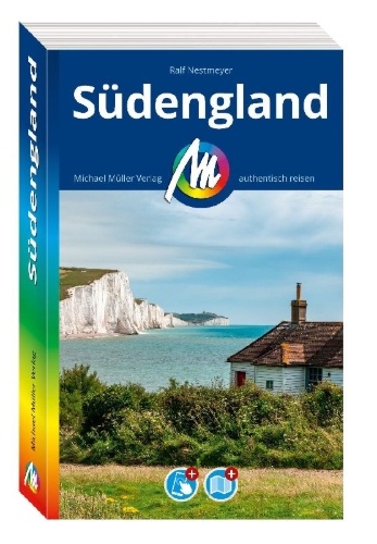 Buchcover und Innenansicht für das Buch: MICHAEL MÜLLER REISEFÜHRER Südengland
