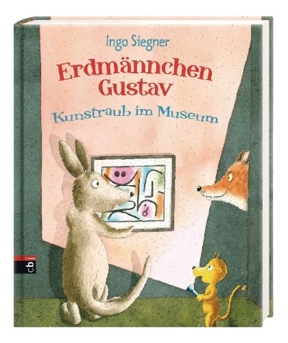 Buchcover und Innenansicht für das Buch: Erdmännchen Gustav