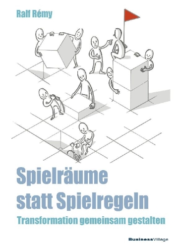 Buchcover und Innenansicht für das Buch: Spielräume statt Spielregeln