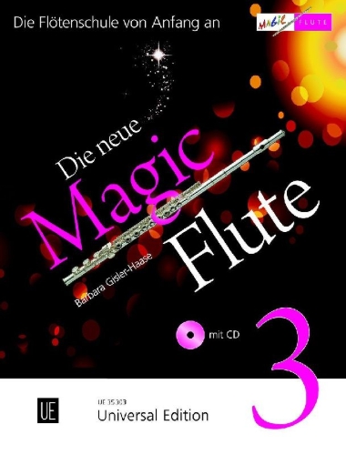 Buchcover und Innenansicht für das Buch: Die neue Magic Flute 3 mit CD