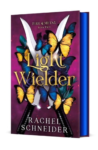 Buchcover und Innenansicht für das Buch: Light Wielder