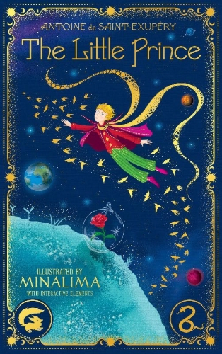 Buchcover und Innenansicht für das Buch: The Little Prince (MinaLima Edition)