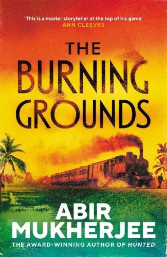 Buchcover und Innenansicht für das Buch: The Burning Grounds