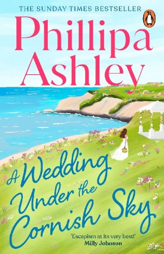 Buchcover und Innenansicht für das Buch: A Wedding Under the Cornish Sky