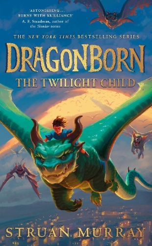 Buchcover und Innenansicht für das Buch: Dragonborn: The Twilight Child