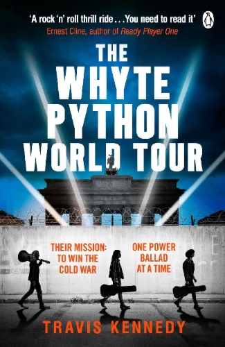 Buchcover und Innenansicht für das Buch: The Whyte Python World Tour