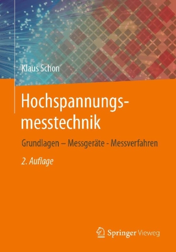 Buchcover und Innenansicht für das Buch: Hochspannungsmesstechnik