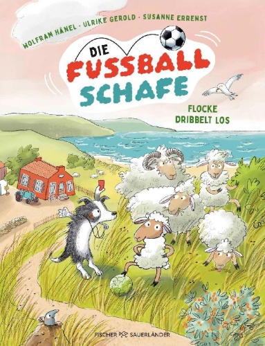 Buchcover und Innenansicht für das Buch: Die Fußballschafe