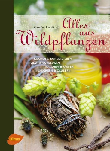 Buchcover und Innenansicht für das Buch: Alles aus Wildpflanzen