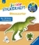 Buchcover und Innenansicht für das Buch: Wieso? Weshalb? Warum? junior Stickerheft - Dinosaurier