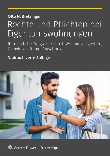 Buchcover und Innenansicht für das Buch: Rechte und Pflichten bei Eigentumswohnungen