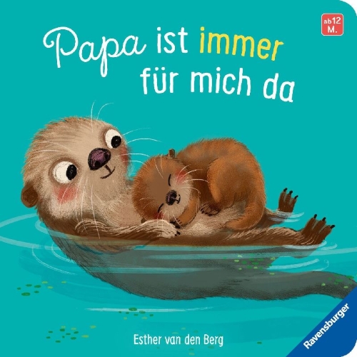 Buchcover und Innenansicht für das Buch: Papa ist immer für mich da