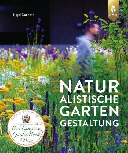 Buchcover und Innenansicht für das Buch: Naturalistische Gartengestaltung