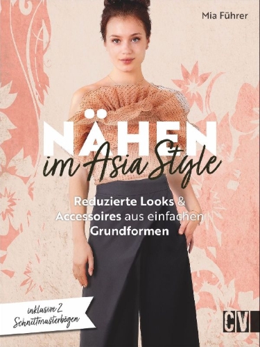 Buchcover und Innenansicht für das Buch: Nähen im Asia-Style