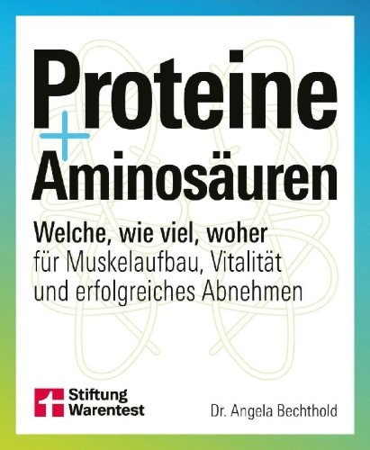 Buchcover und Innenansicht für das Buch: Proteine und Aminosäuren