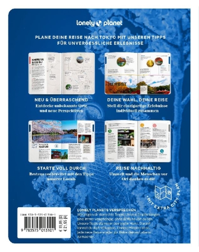 Buchcover und Innenansicht für das Buch: LONELY PLANET Reiseführer Entdecke Tokyo