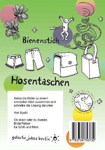 Buchcover und Innenansicht für das Buch: BilderRätsel