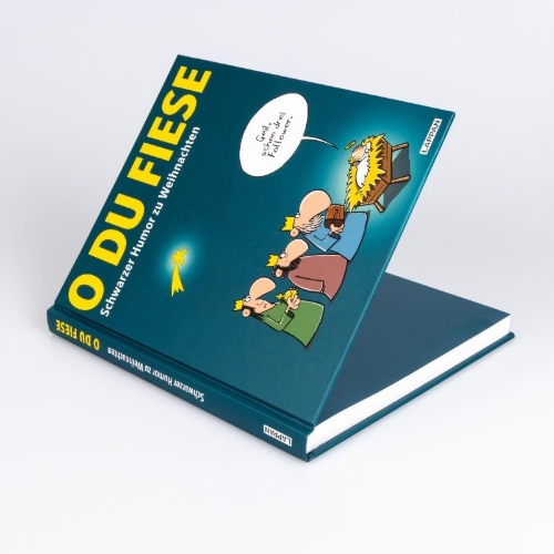 Buchcover und Innenansicht für das Buch: O du Fiese