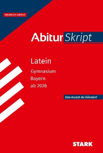 Buchcover und Innenansicht für das Buch: STARK Latein - AbiturSkript Bayern ab 2026