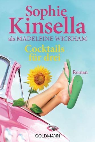 Buchcover und Innenansicht für das Buch: Cocktails for three