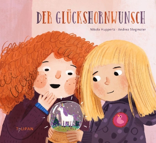 Buchcover und Innenansicht für das Buch: Der Glückshornwunsch
