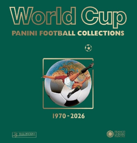 Buchcover und Innenansicht für das Buch: World Cup Panini Football Collections 1970-2026