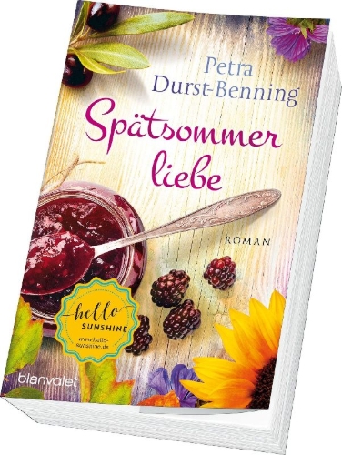Buchcover und Innenansicht für das Buch: Spätsommerliebe