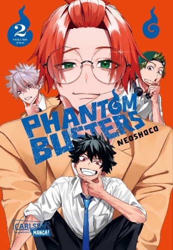Buchcover und Innenansicht für das Buch: Phantom Busters