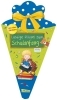 Buchcover und Innenansicht für das Buch: Schlau für die Schule: Lustige Rätsel zum Schulanfang (Schultüte blau)