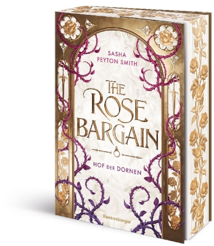 Buchcover und Innenansicht für das Buch: The Rose Bargain 1