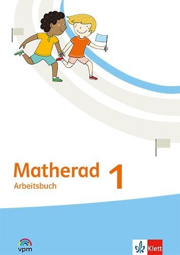 Buchcover und Innenansicht für das Buch: Matherad 1. Arbeitsbuch Klasse 1