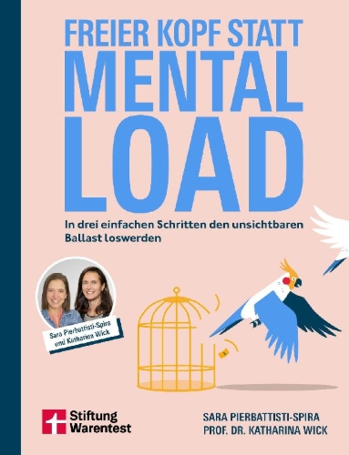 Buchcover und Innenansicht für das Buch: Freier Kopf statt Mental Load