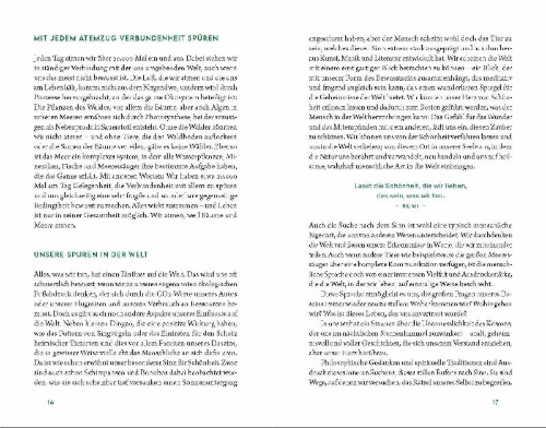 Buchcover und Innenansicht für das Buch: Kraftort Natur