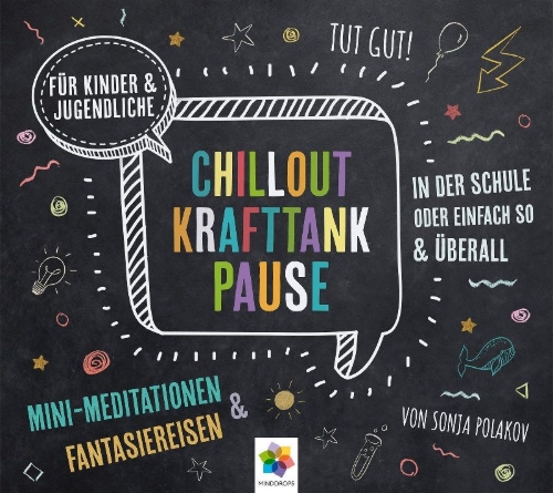 Buchcover und Innenansicht für das Buch: CHILLOUT KRAFTTANK PAUSE