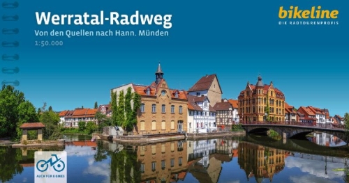 Buchcover und Innenansicht für das Buch: Werratal-Radweg
